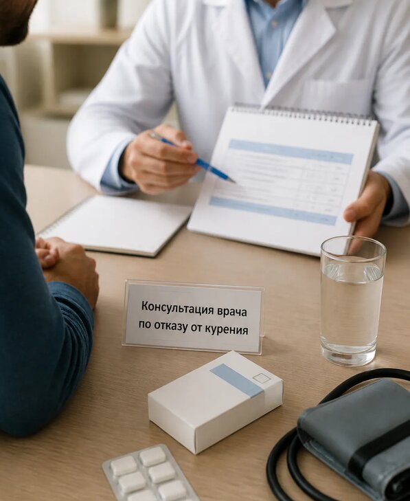 Консультация врача по отказу от курения для взрослых в Набережных Челнах